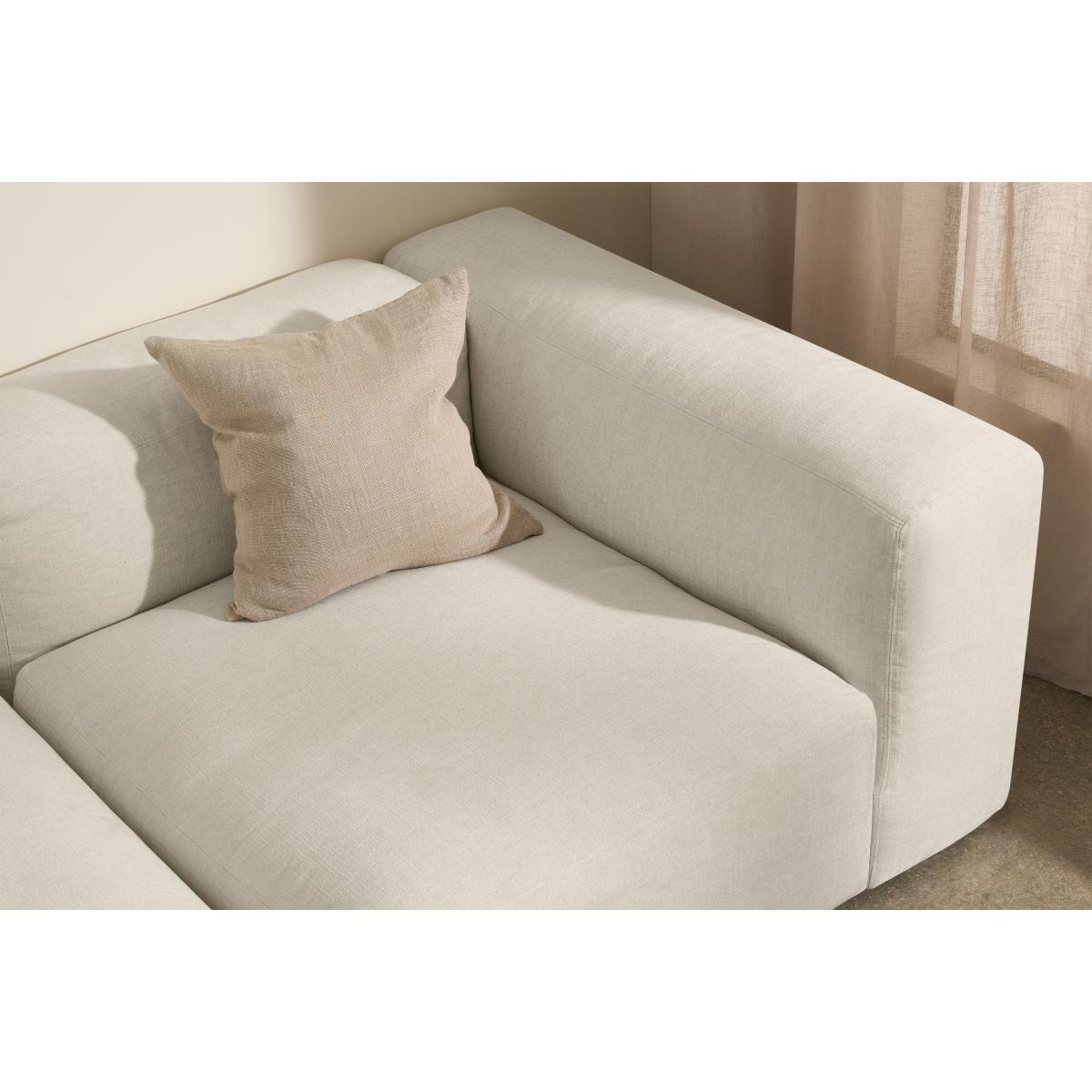 Livienne Chaise End Corner Sofa, Natural Hazel Weave – image 5