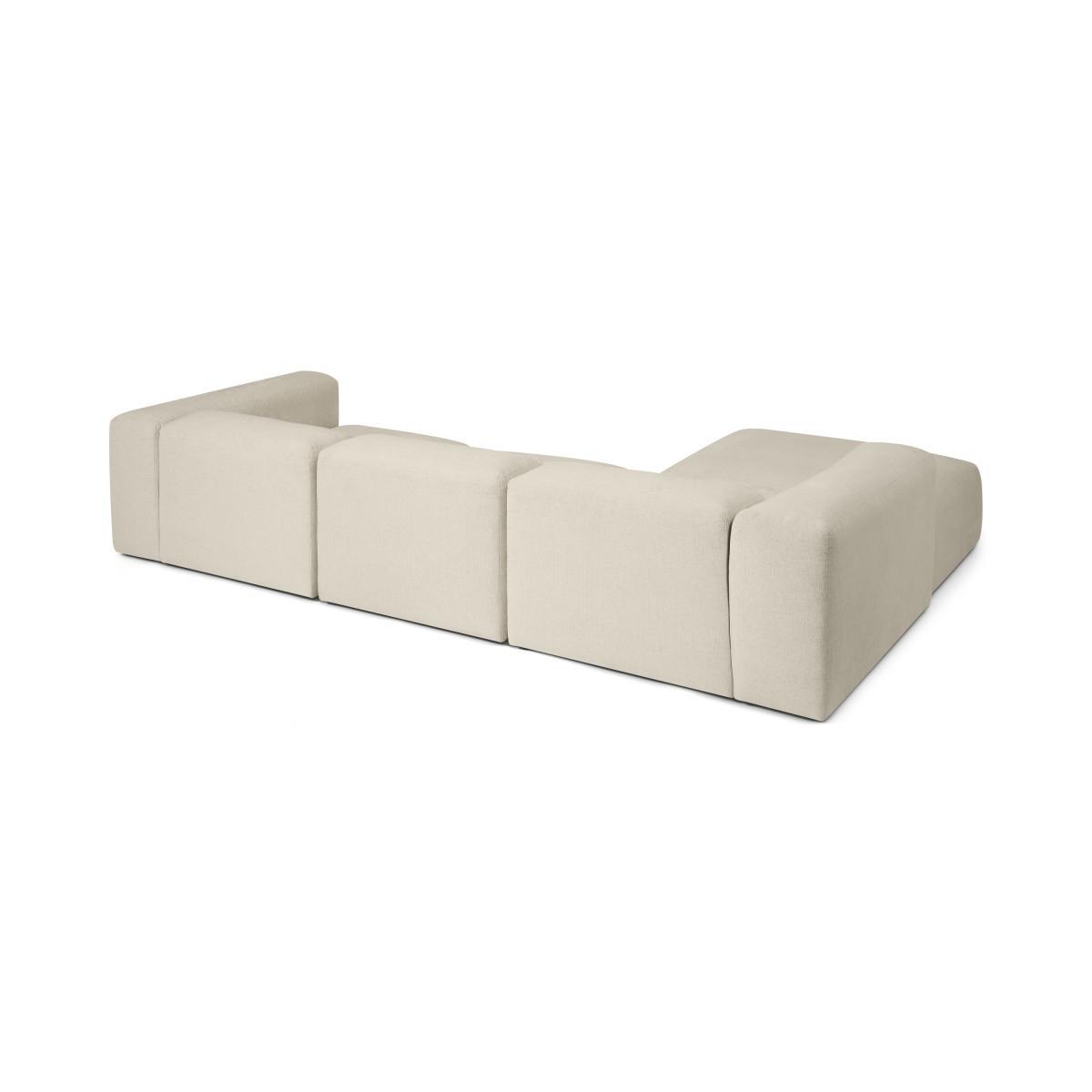 Livienne Chaise End Corner Sofa, Natural Hazel Weave – image 7