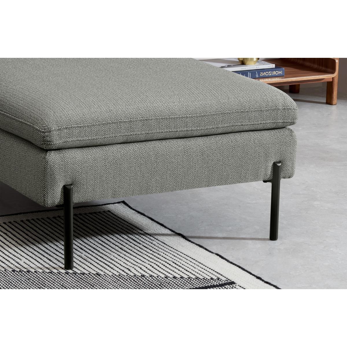 Zarina Right Hand Facing Chaise End Sofa, Mole Grey Weave – image 5