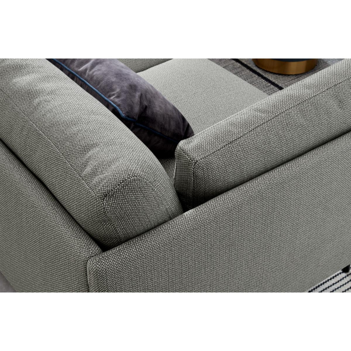 Zarina Right Hand Facing Chaise End Sofa, Mole Grey Weave – image 6