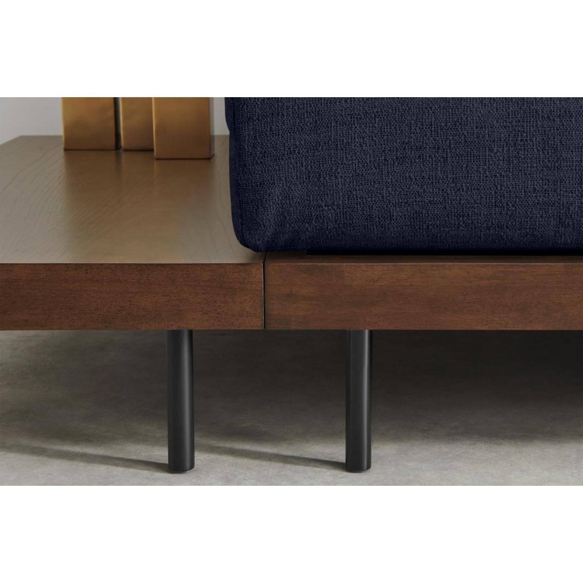 Zita Modular Chaise End Corner Sofa with 2 Side Tables, Kyoto Denim – image 7