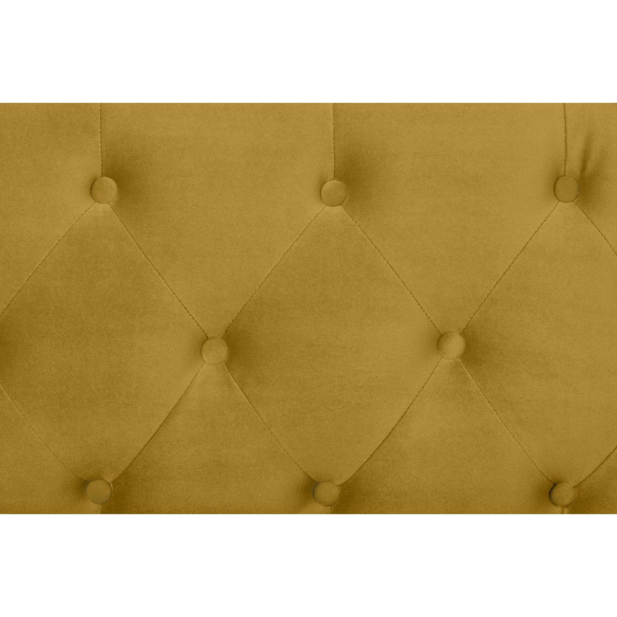 Goswell Right Hand Facing Chaise End Corner Sofa, Vintage Gold velvet – image 8