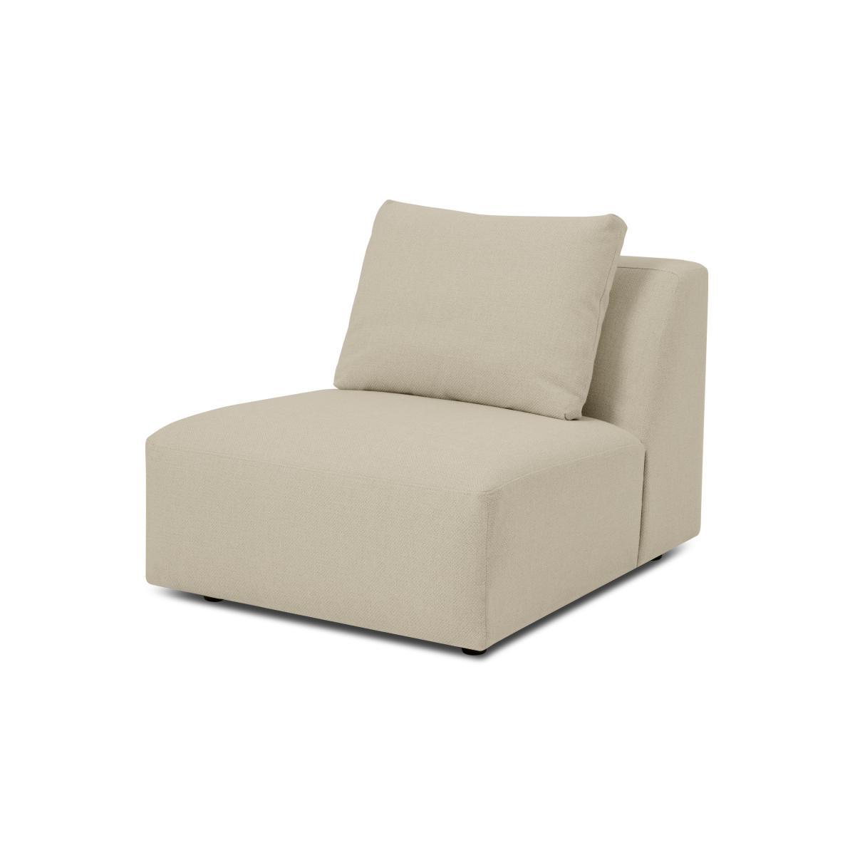 Jacklin Armless Modular Chair, Natural Recycled Weave – image 3