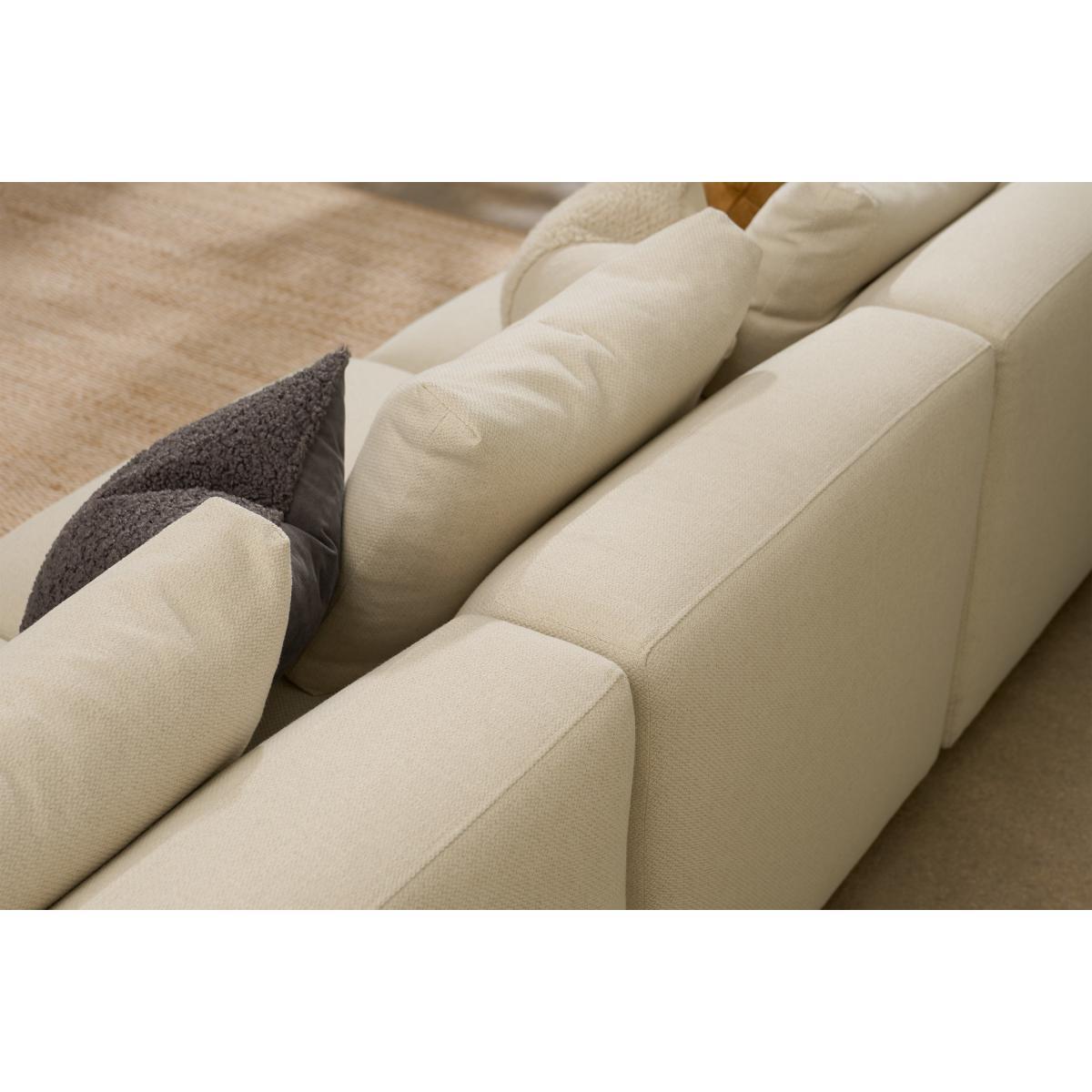 Jacklin Armless Modular Chair, Natural Recycled Weave – image 6