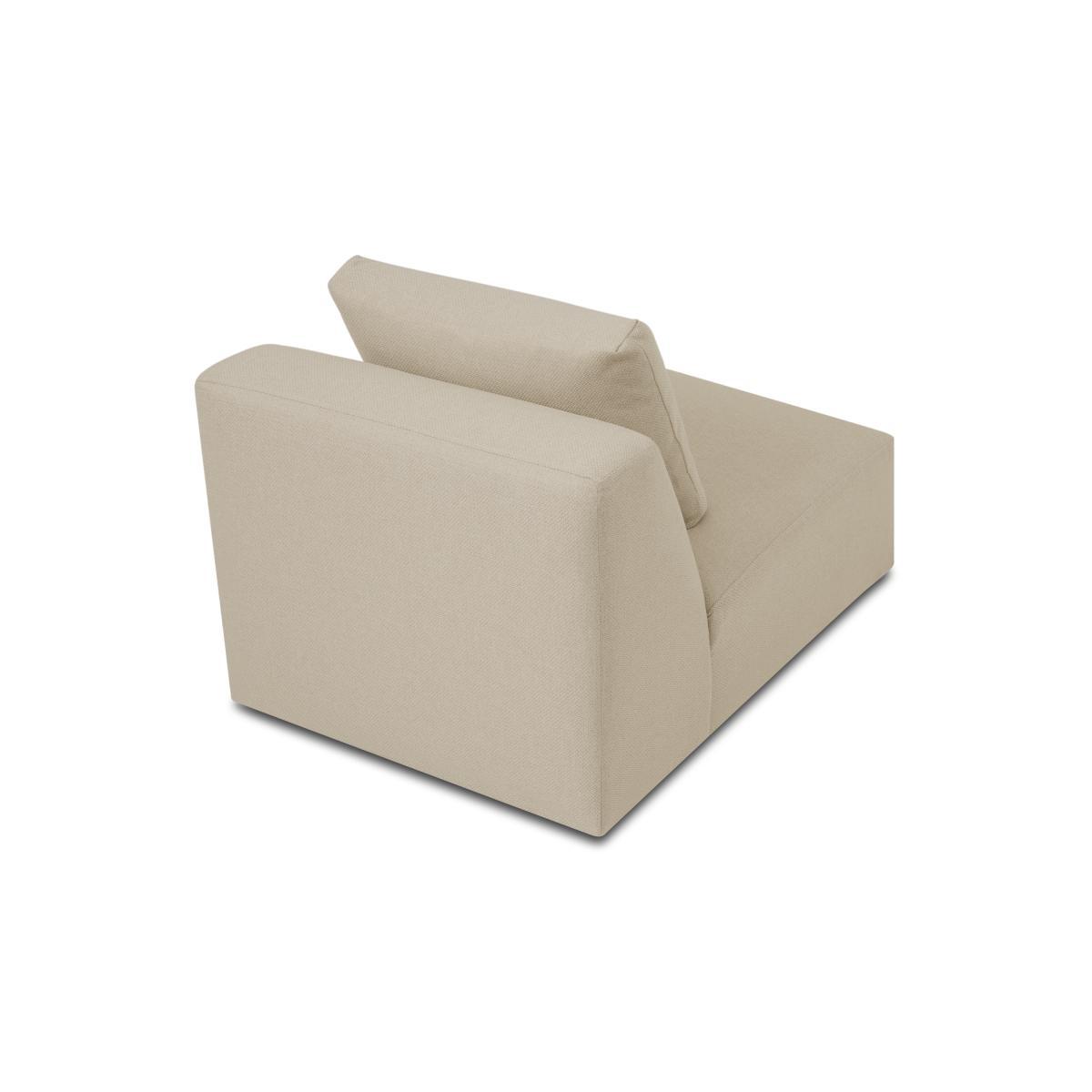 Jacklin Armless Modular Chair, Natural Recycled Weave – image 7