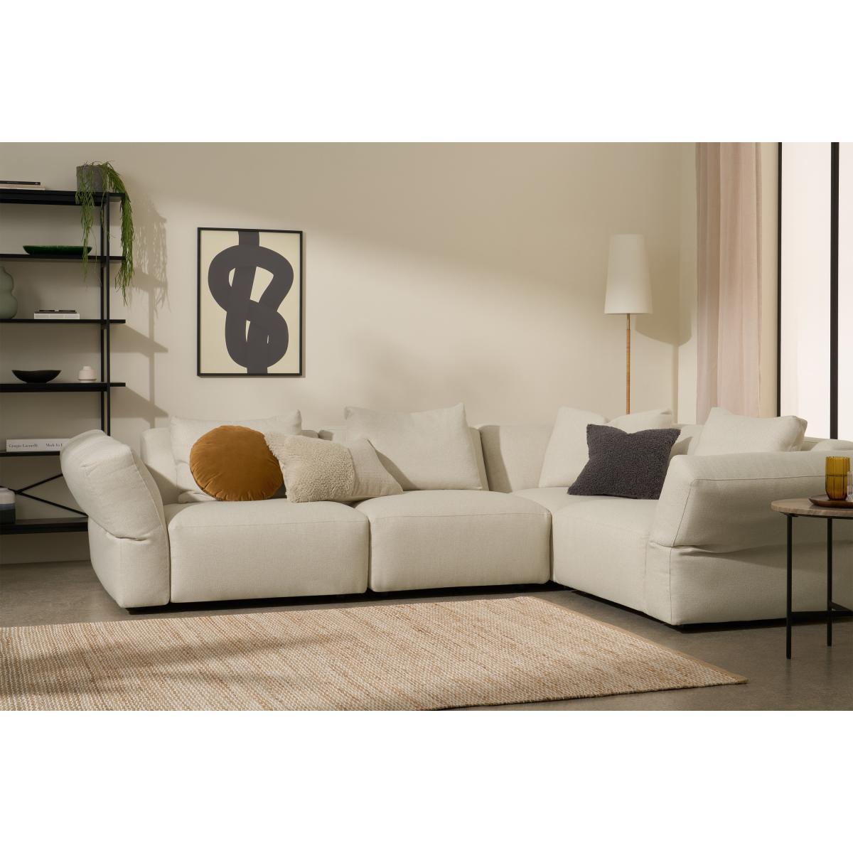 Jacklin Corner Modular Chair, Natural Recycled Weave – image 4