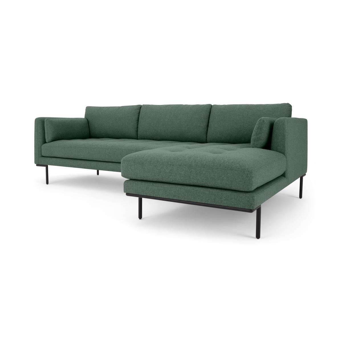 Harlow Right Hand Facing Chaise End Corner Sofa, Darby Green – image 3