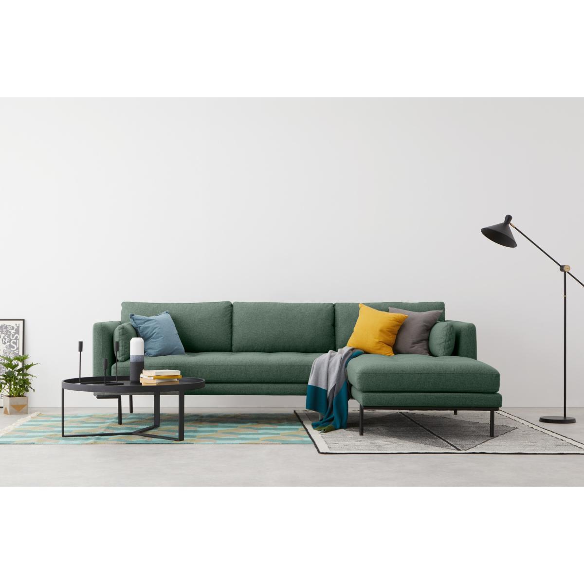 Harlow Right Hand Facing Chaise End Corner Sofa, Darby Green – image 4