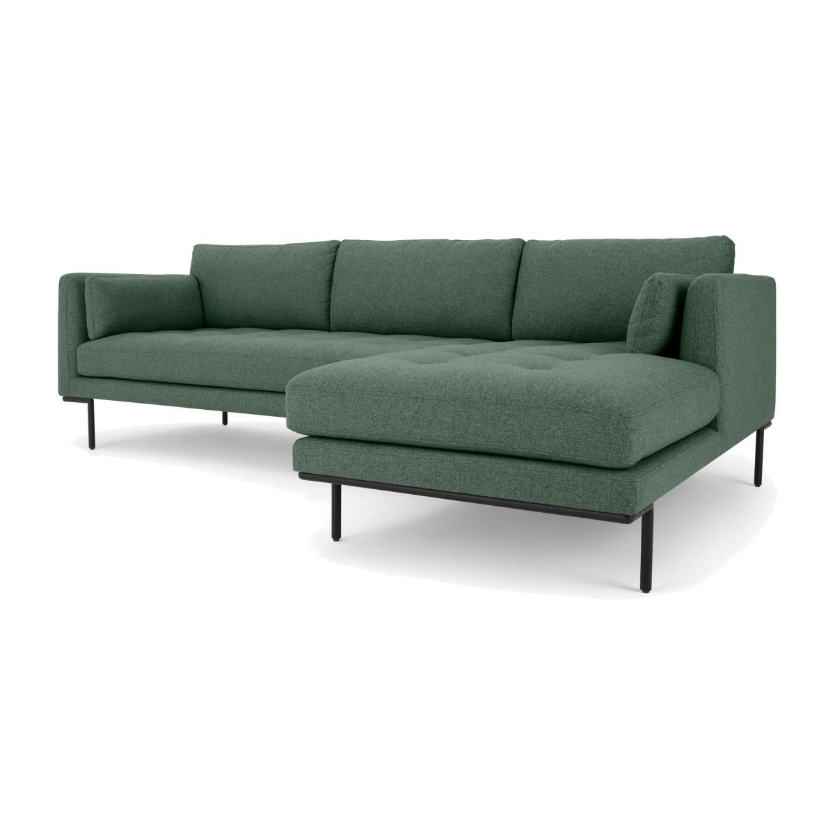 Harlow Right Hand Facing Chaise End Corner Sofa, Darby Green – image 1