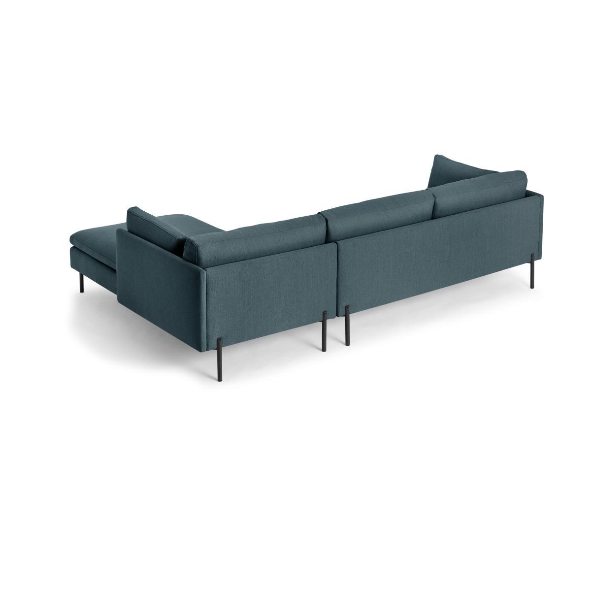 Zarina Right Hand Facing Chaise End Corner Sofa, Mina Earl Blue – image 7