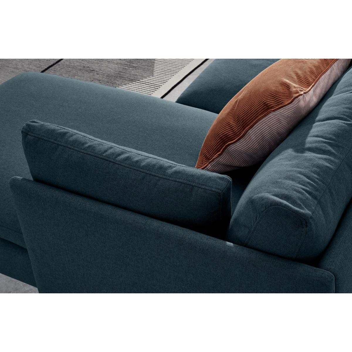 Zarina Left Hand Facing Corner Sofa, Aegean Blue – image 5
