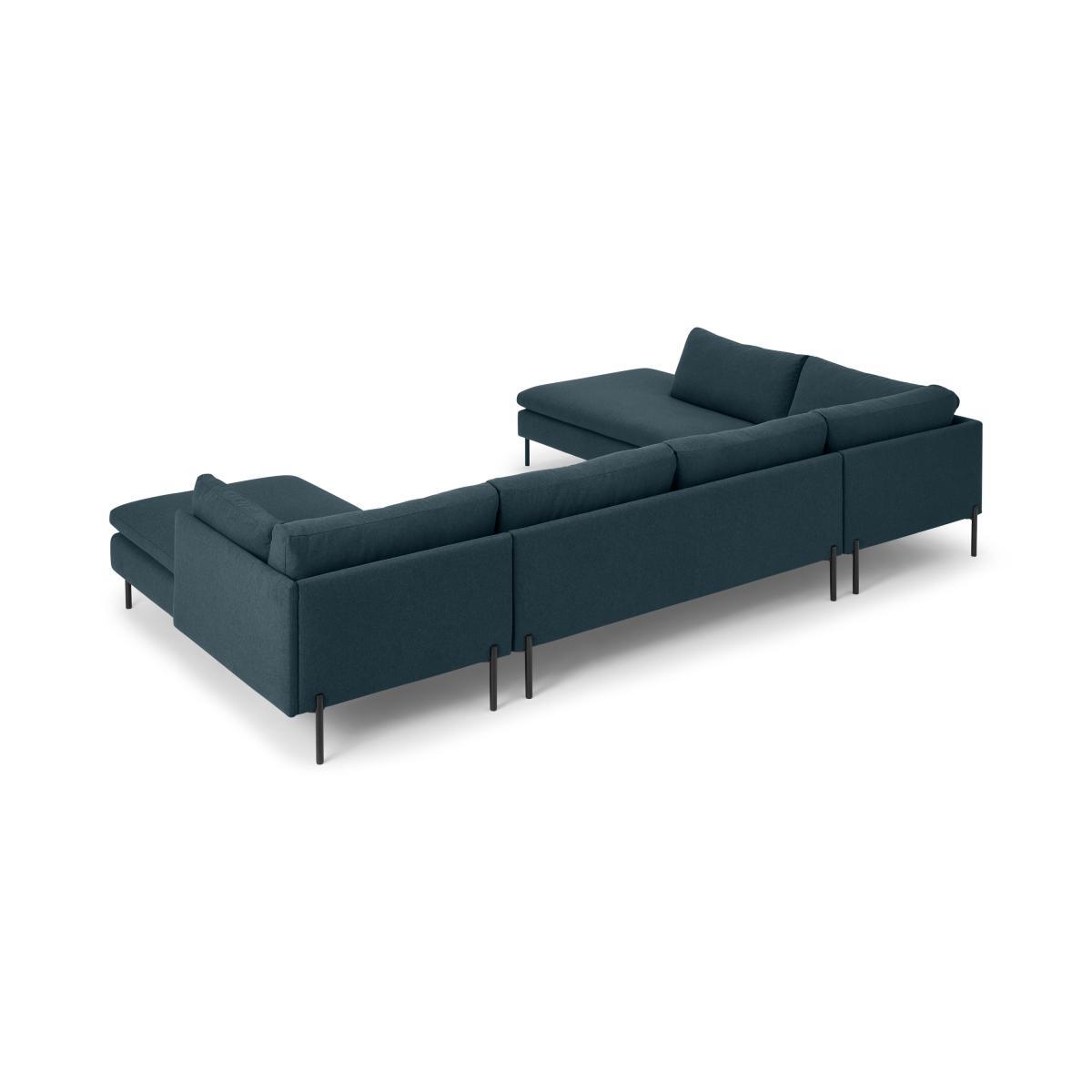Zarina Left Hand Facing Corner Sofa, Aegean Blue – image 6