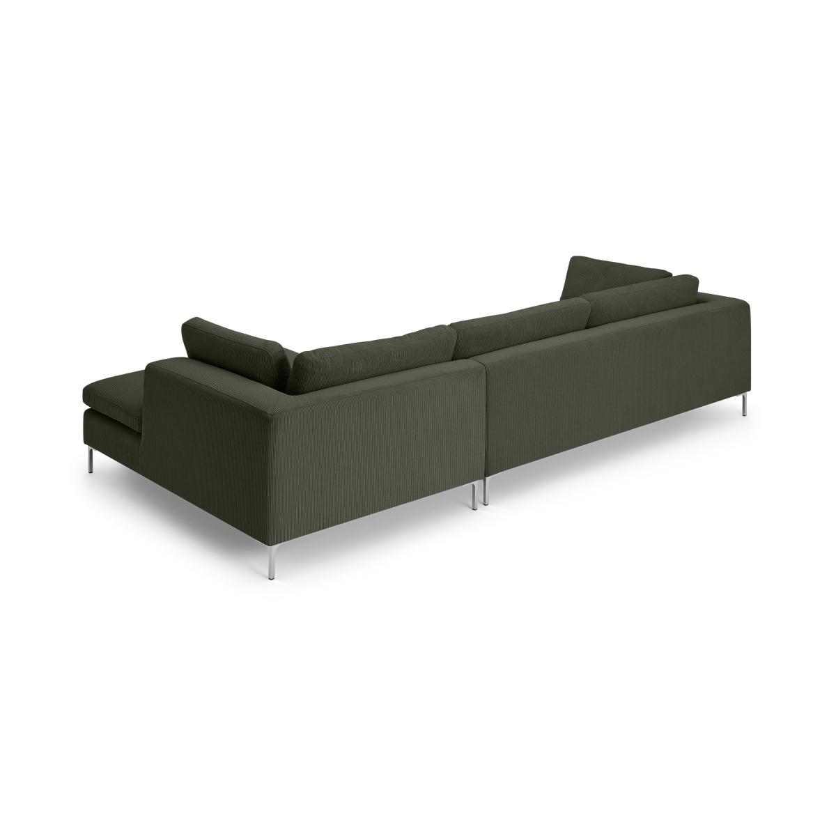 Monterosso Right Hand Facing Chaise End Sofa, Sage Corduroy Velvet – image 7