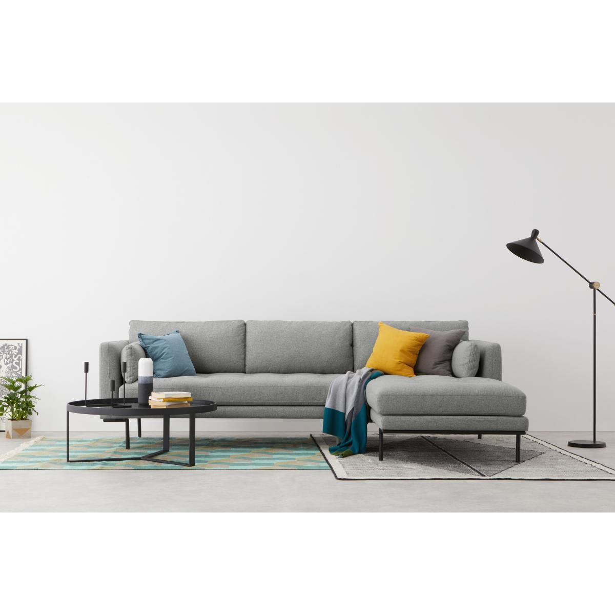 Harlow Right Hand Facing Chaise End Corner Sofa, Mountain Grey – image 4