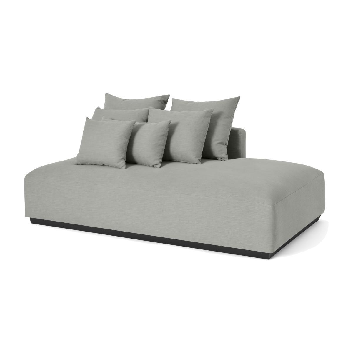 Laurin Right Hand Facing Wide Chaise End Sofa Unit, Frost Grey Linen – image 1