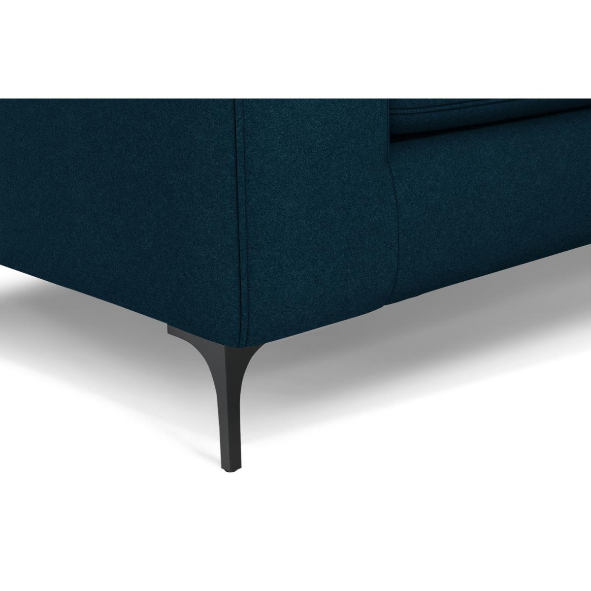 Monterosso Right Hand Facing Chaise End Sofa, Elite Teal with Black Leg – image 5