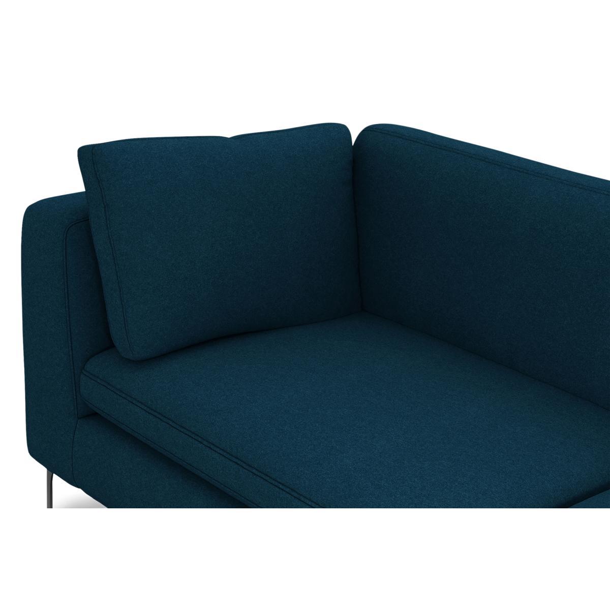 Monterosso Right Hand Facing Chaise End Sofa, Elite Teal with Black Leg – image 6
