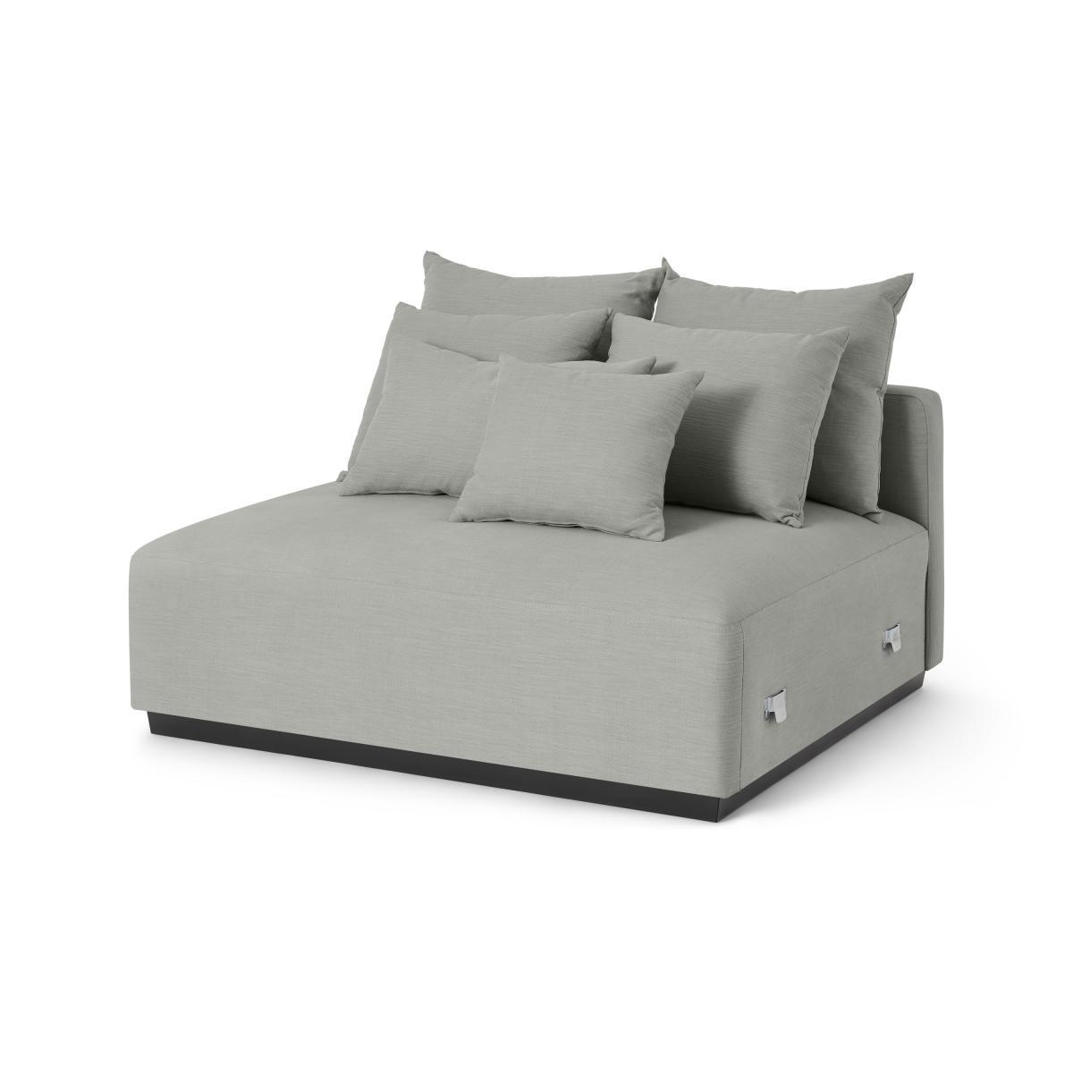 Laurin Middle Sofa Unit, Frost Grey Linen – image 3