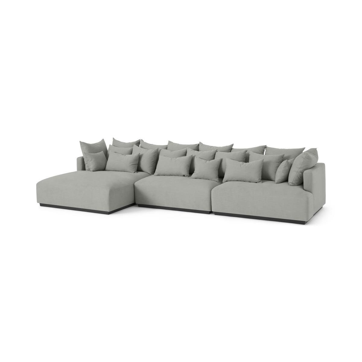 Laurin Middle Sofa Unit, Frost Grey Linen – image 6