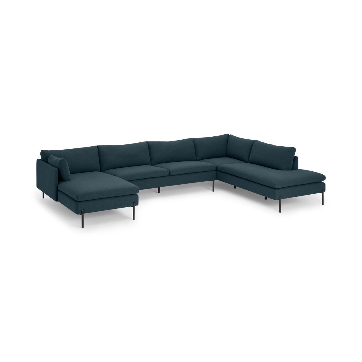 Zarina Right Hand Facing Corner Sofa, Aegean Blue – image 3