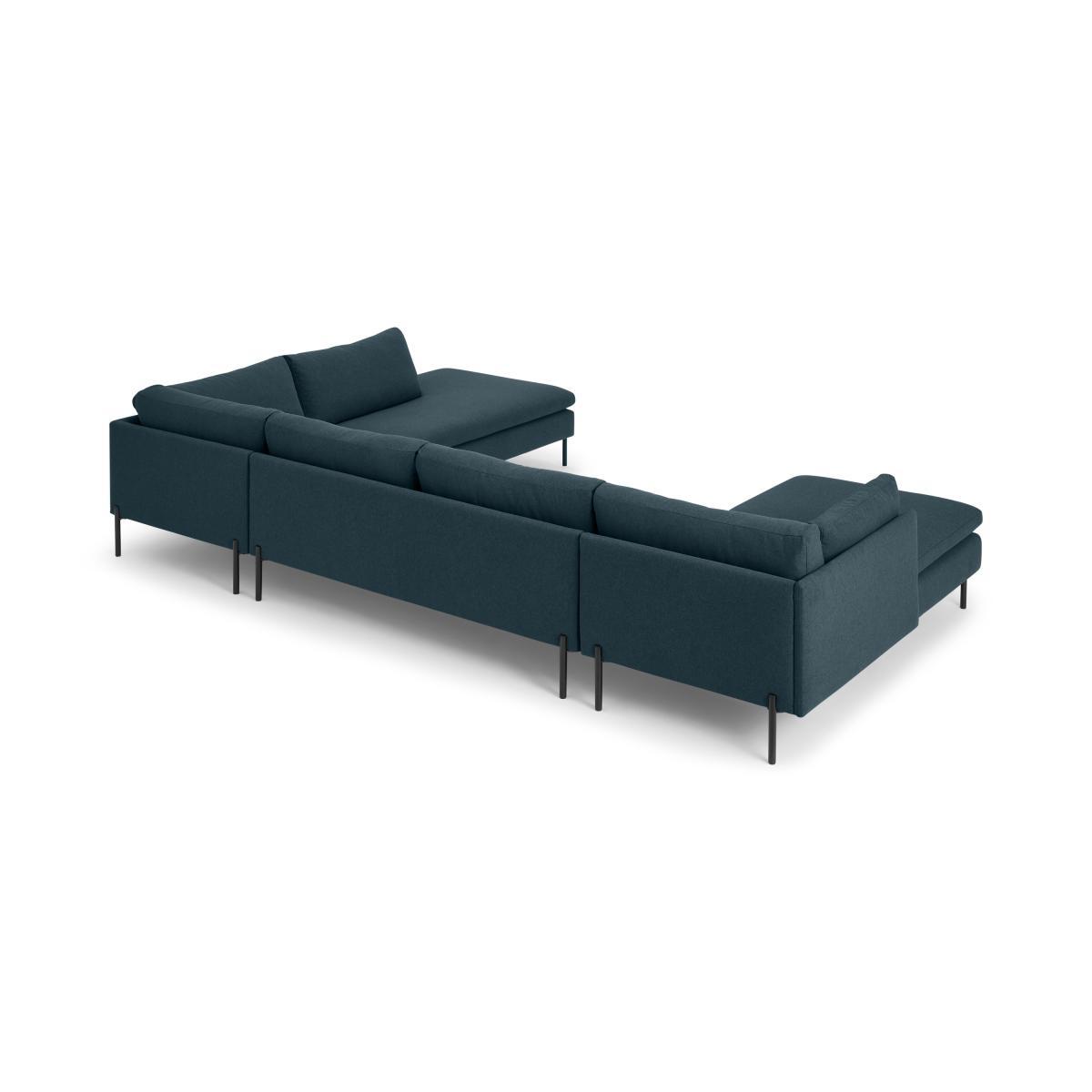 Zarina Right Hand Facing Corner Sofa, Aegean Blue – image 6