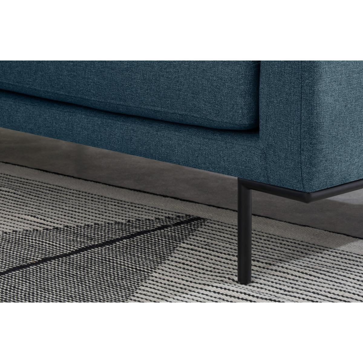 Harlow Corner Sofa, Orleans Blue – image 4