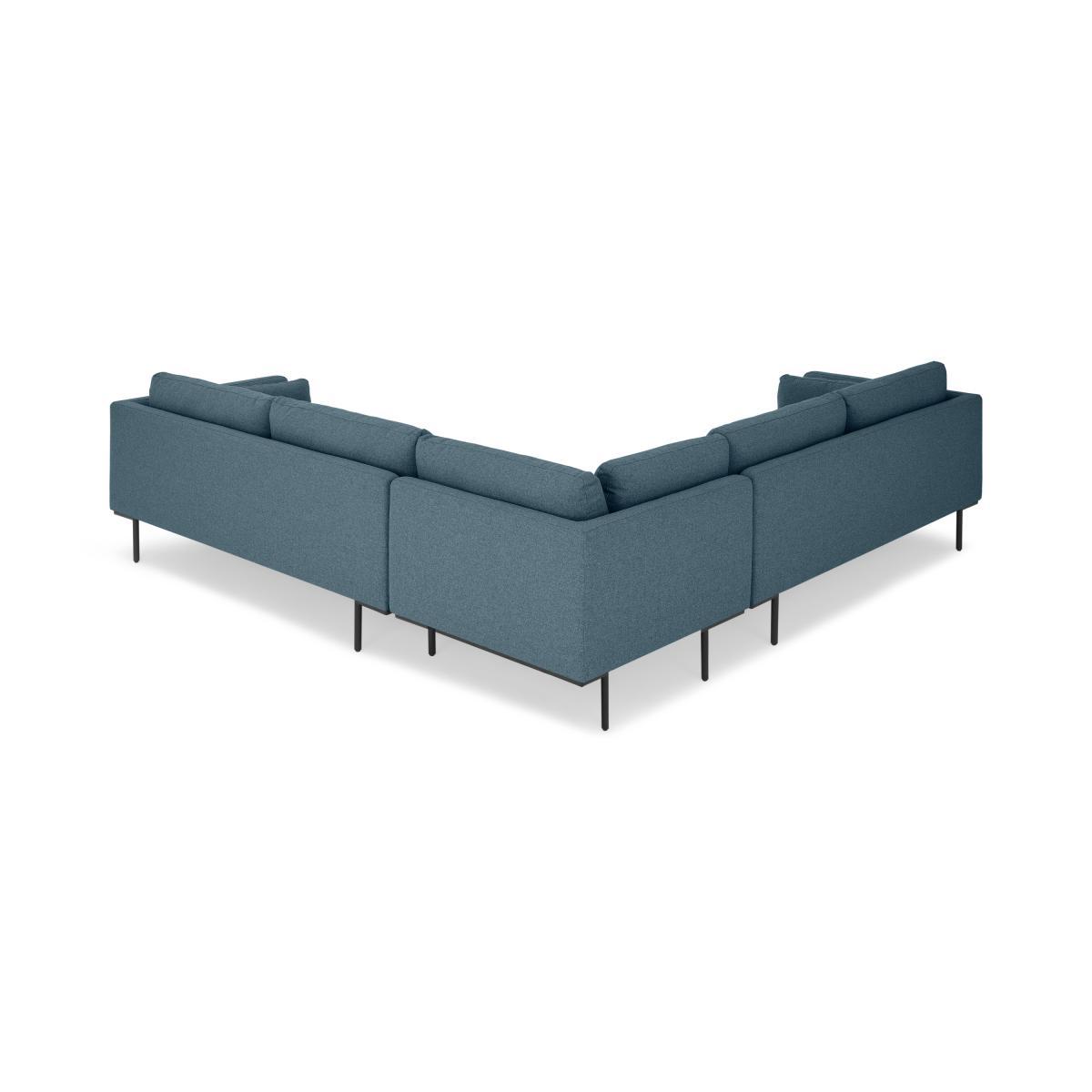 Harlow Corner Sofa, Orleans Blue – image 5