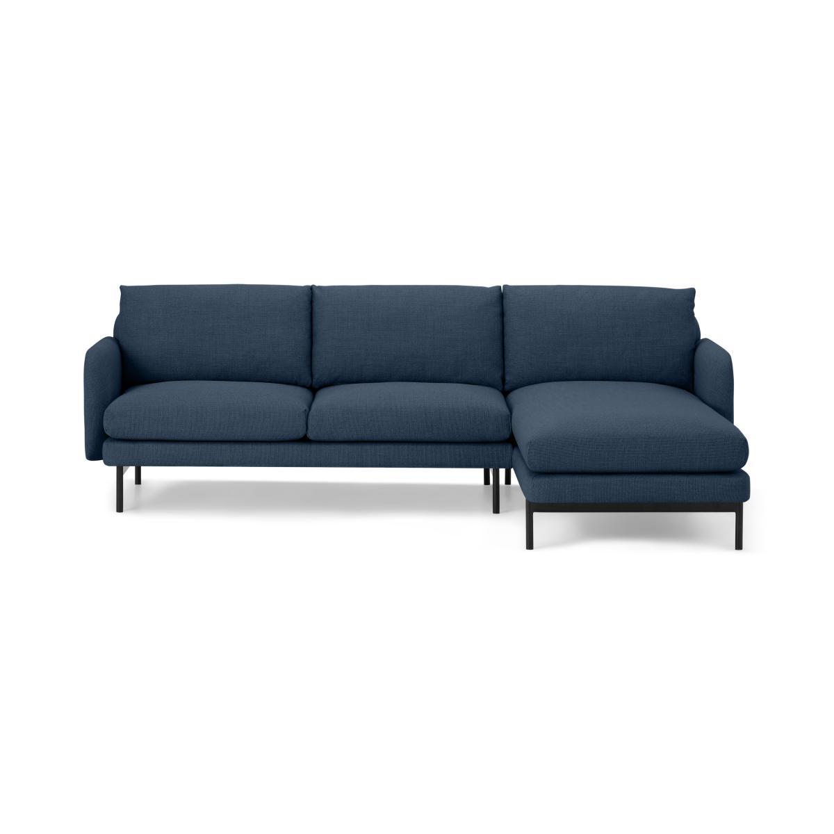 Miro Right Hand Facing Chaise End Corner Sofa, Midnight Weave – image 2