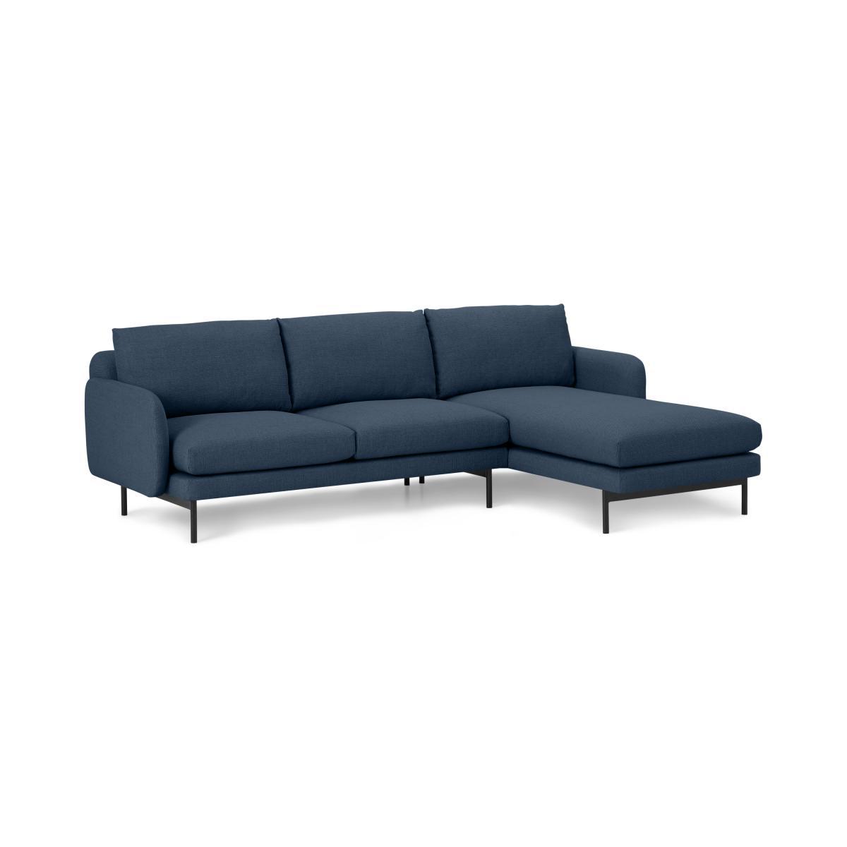 Miro Right Hand Facing Chaise End Corner Sofa, Midnight Weave – image 3