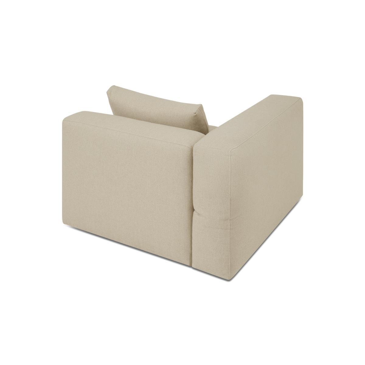 Jacklin Left Hand Facing Modular Armchair, Natural Recycled Weave – image 7