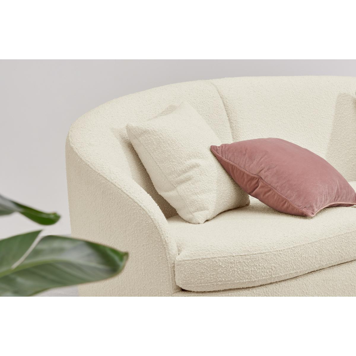 Reisa Right Hand Facing Chaise End Sofa, Whitewash Boucle – image 5