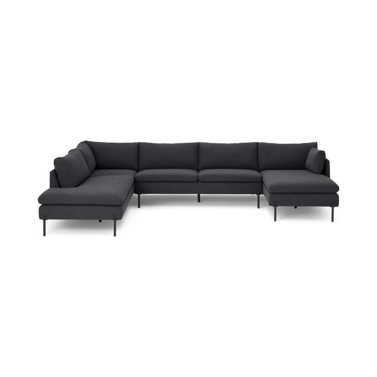 Zarina Left Hand Facing Corner Sofa, Sterling Grey – image 2