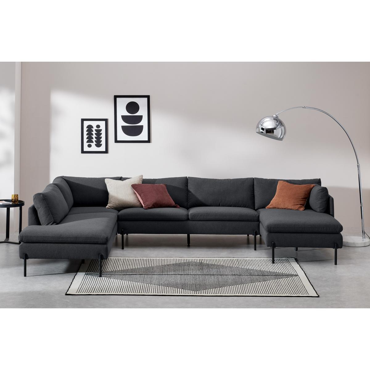 Zarina Left Hand Facing Corner Sofa, Sterling Grey – image 4