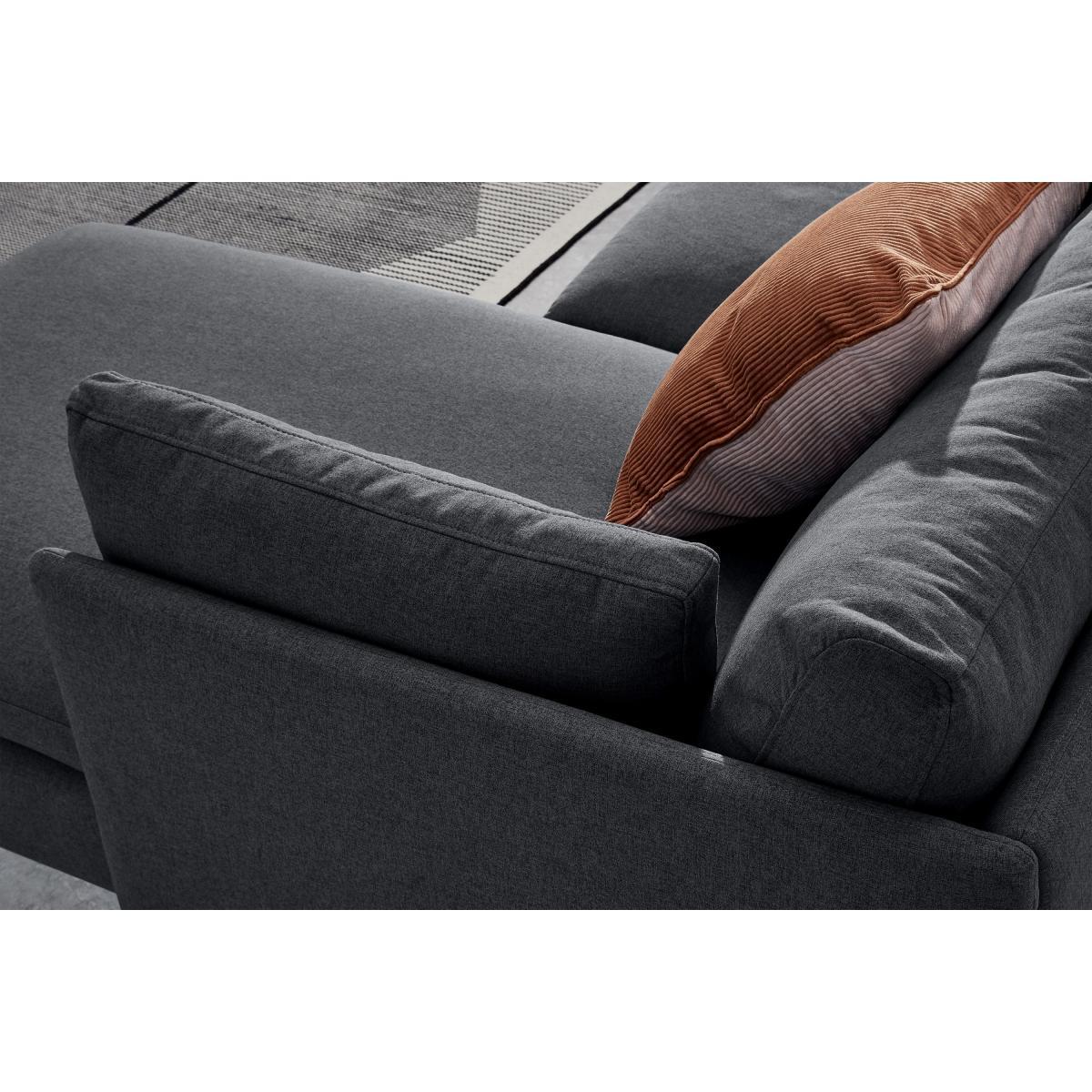 Zarina Left Hand Facing Corner Sofa, Sterling Grey – image 5