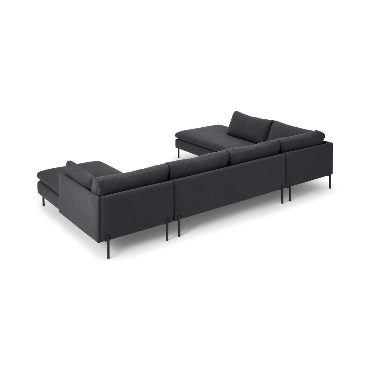 Zarina Left Hand Facing Corner Sofa, Sterling Grey – image 6