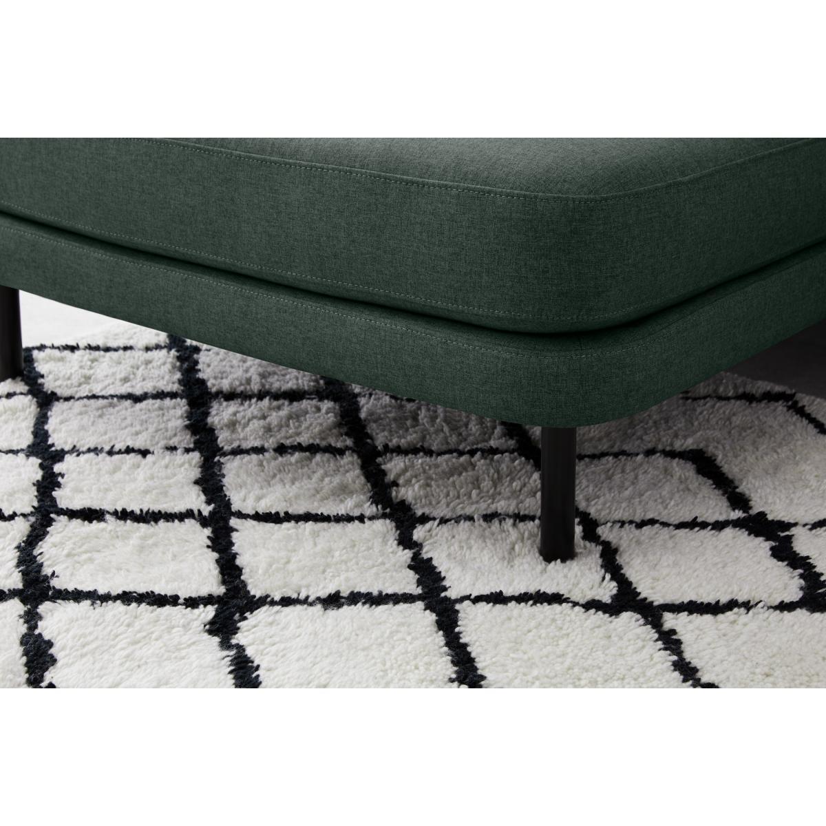 Herman Left Hand Facing Chaise End Corner Sofa, Woodland Green – image 5