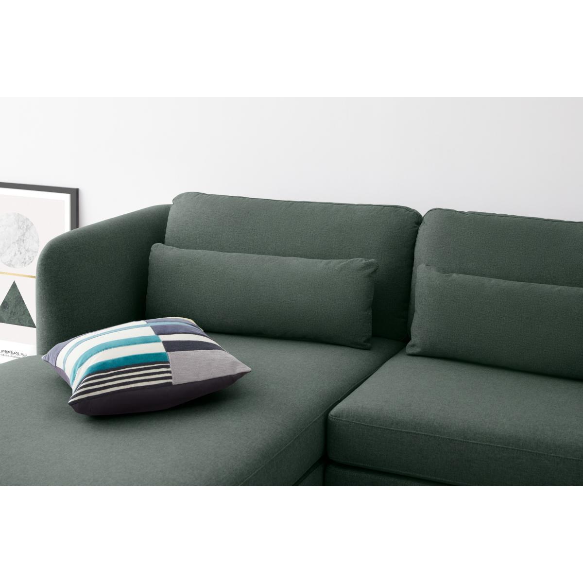 Herman Left Hand Facing Chaise End Corner Sofa, Woodland Green – image 6
