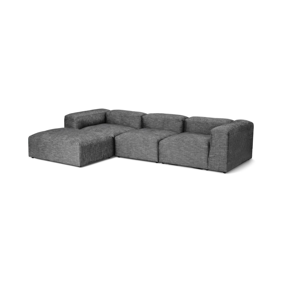 Livienne Chaise End Corner Sofa, Monochrome Weave – image 3