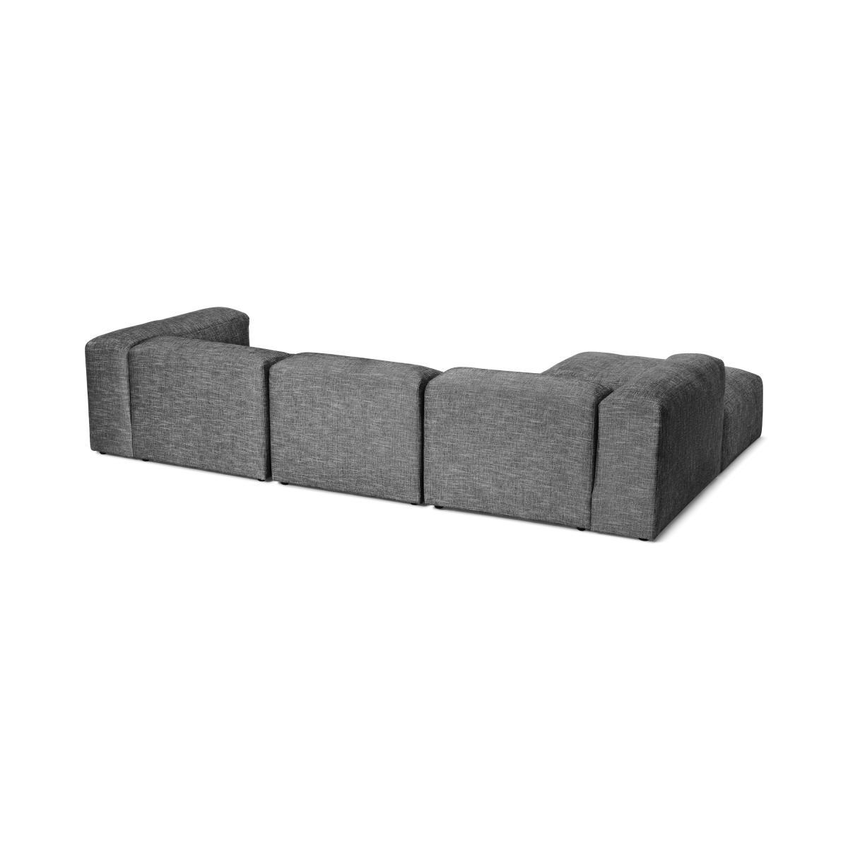 Livienne Chaise End Corner Sofa, Monochrome Weave – image 7