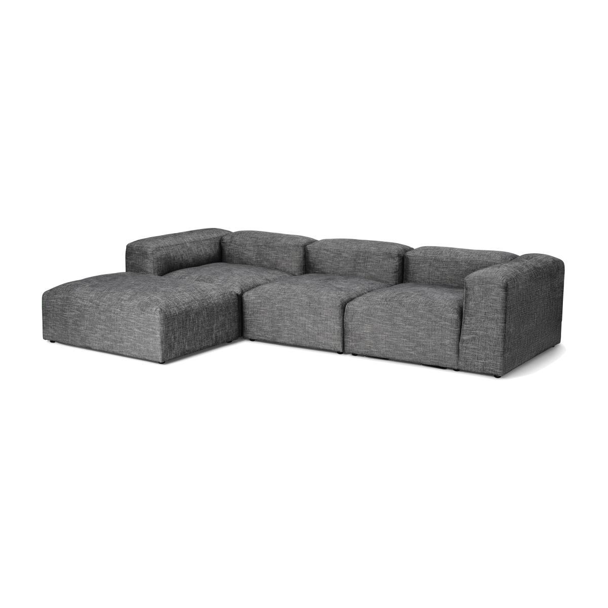 Livienne Chaise End Corner Sofa, Monochrome Weave – image 1