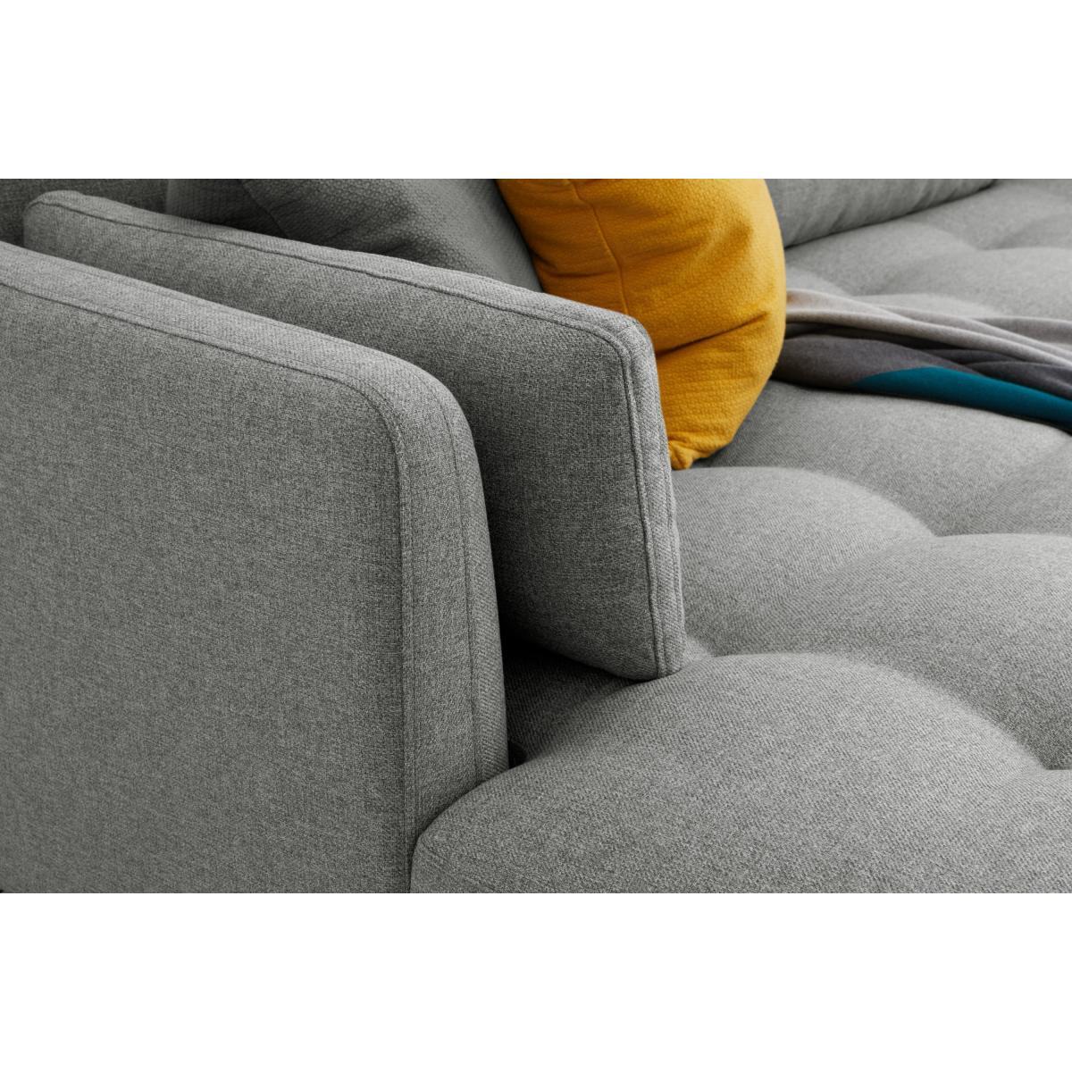 Harlow Left Hand Facing Chaise End Corner Sofa, Mountain Grey – image 5