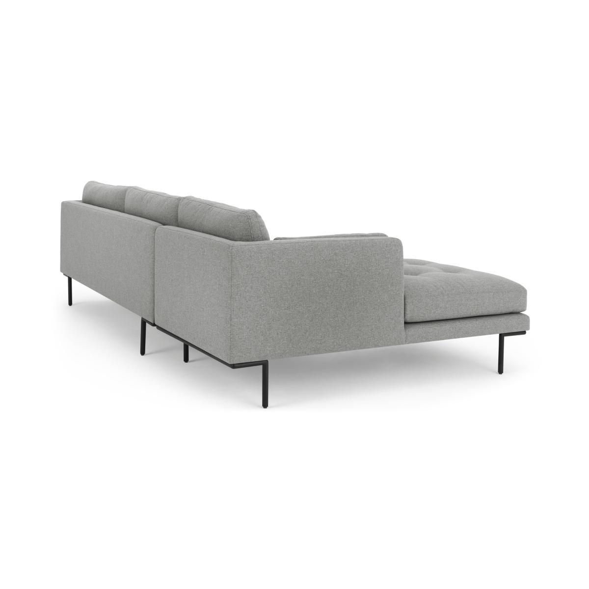 Harlow Left Hand Facing Chaise End Corner Sofa, Mountain Grey – image 6