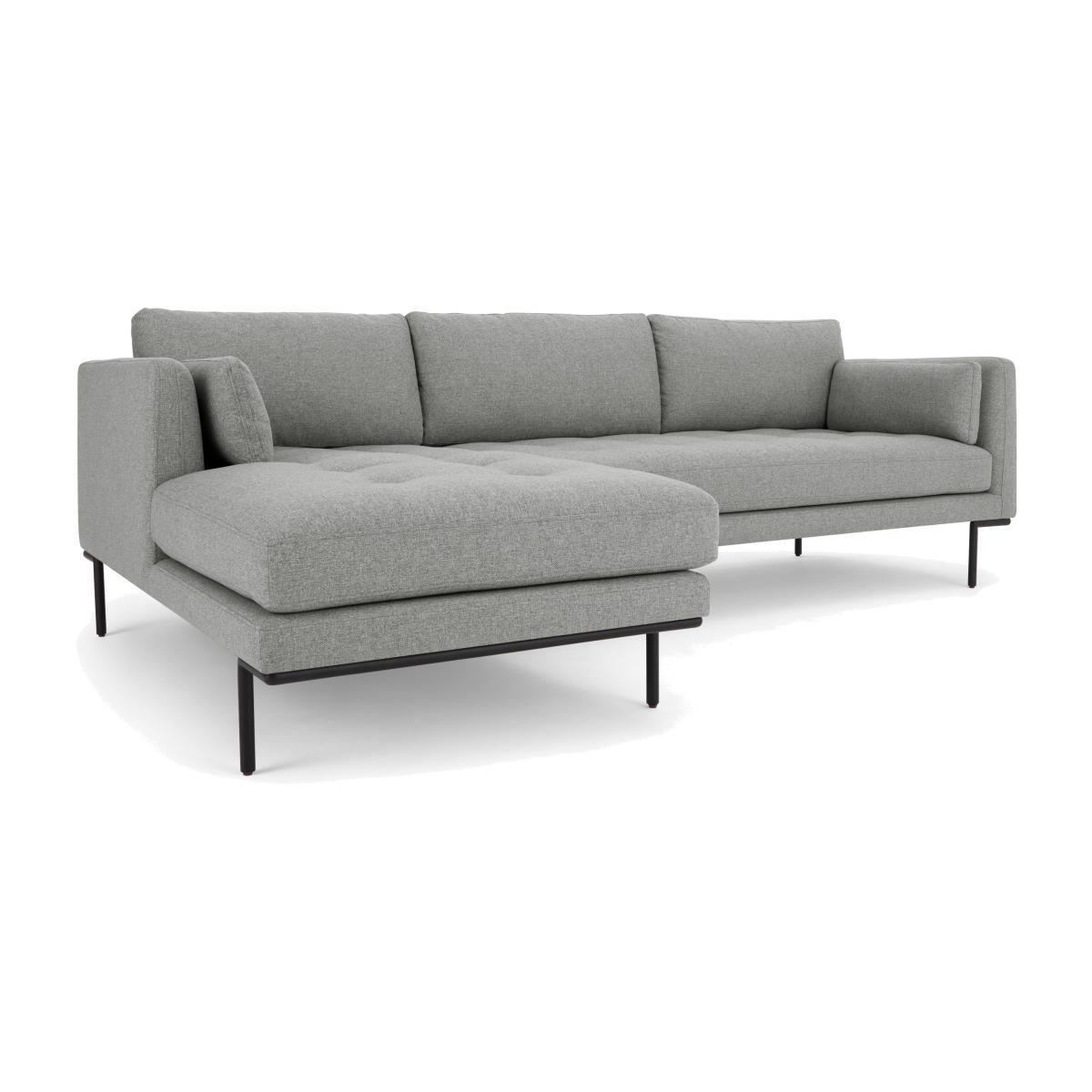 Harlow Left Hand Facing Chaise End Corner Sofa, Mountain Grey – image 1
