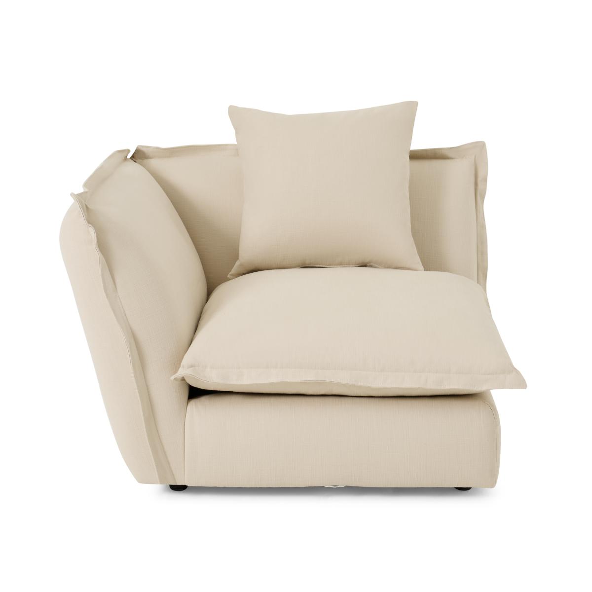 Fernsby Corner Modular Chair, Natural Brushed Cotton – image 2