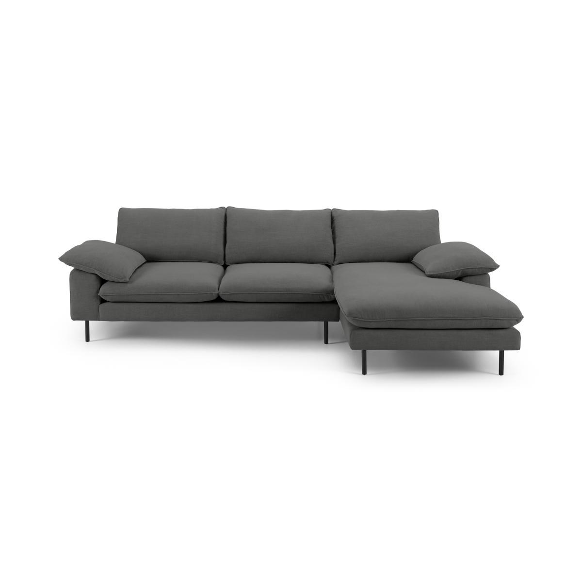 Fallyn Right Hand Facing Chaise End Sofa, Stoned Slate Fabric – image 2