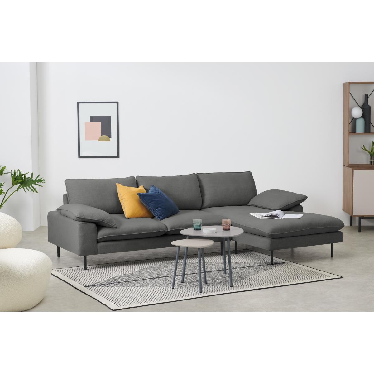 Fallyn Right Hand Facing Chaise End Sofa, Stoned Slate Fabric – image 4