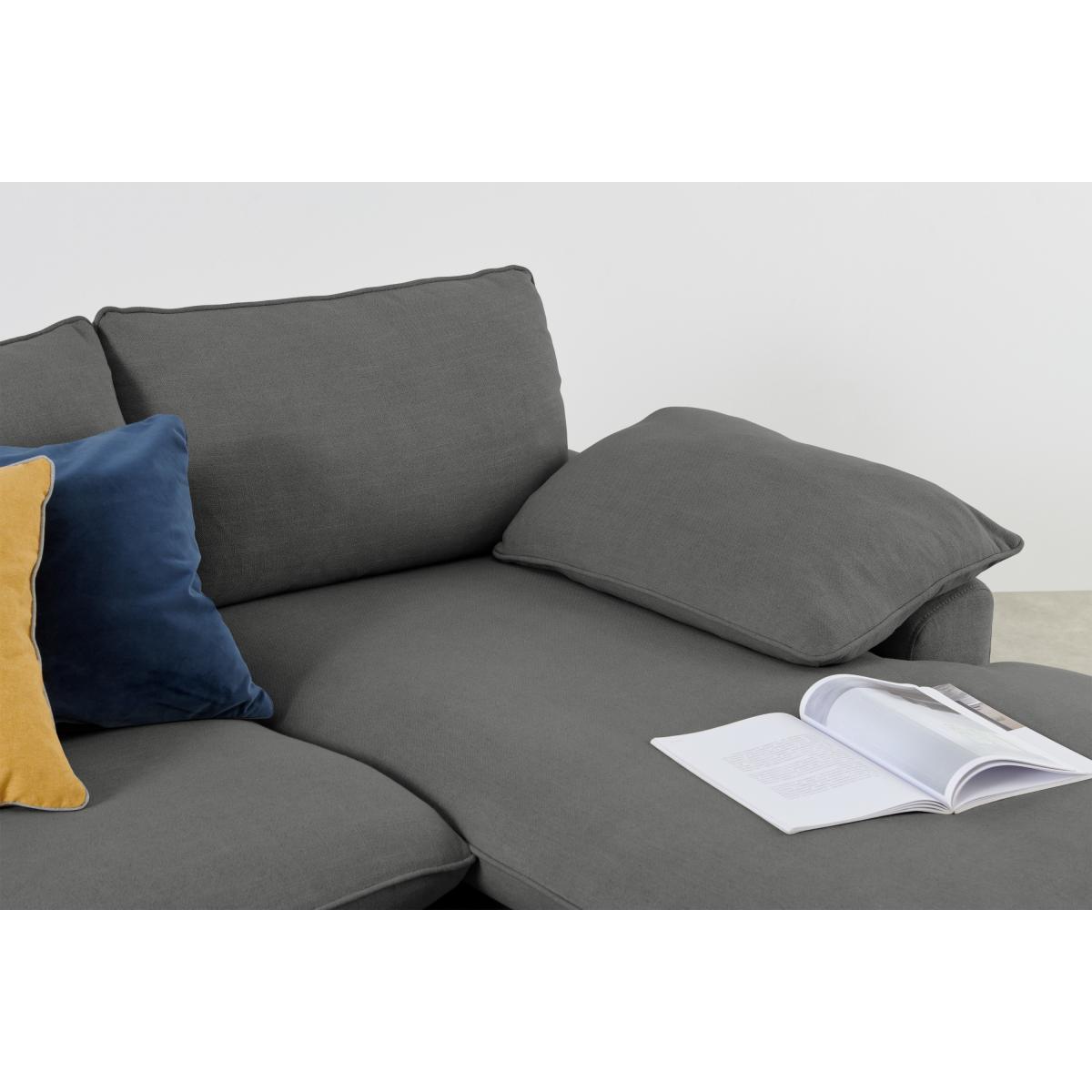 Fallyn Right Hand Facing Chaise End Sofa, Stoned Slate Fabric – image 7