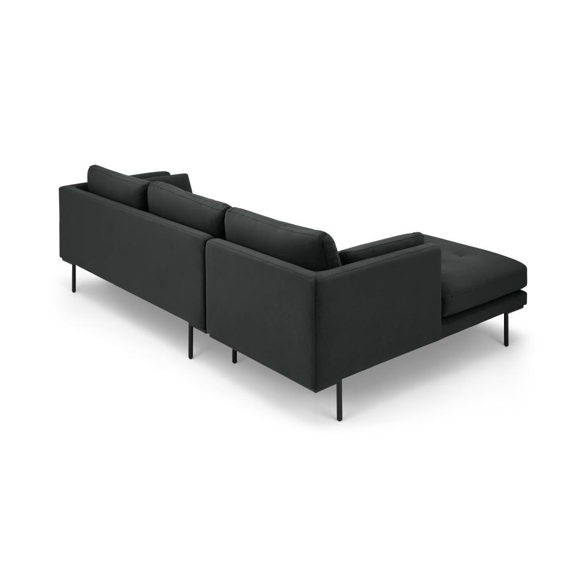 Harlow, Left Hand Facing Chaise End, Mourne Grey Velvet – image 6