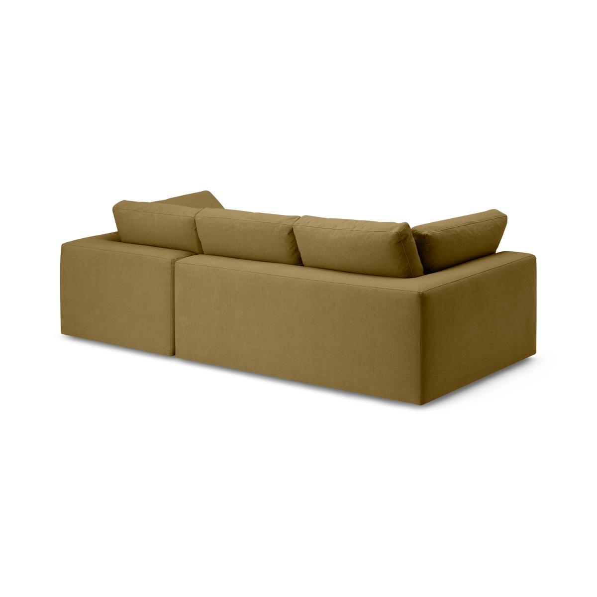 Samona Right Hand Facing Chaise End Sofa, Latte Cotton & Linen Mix – image 6