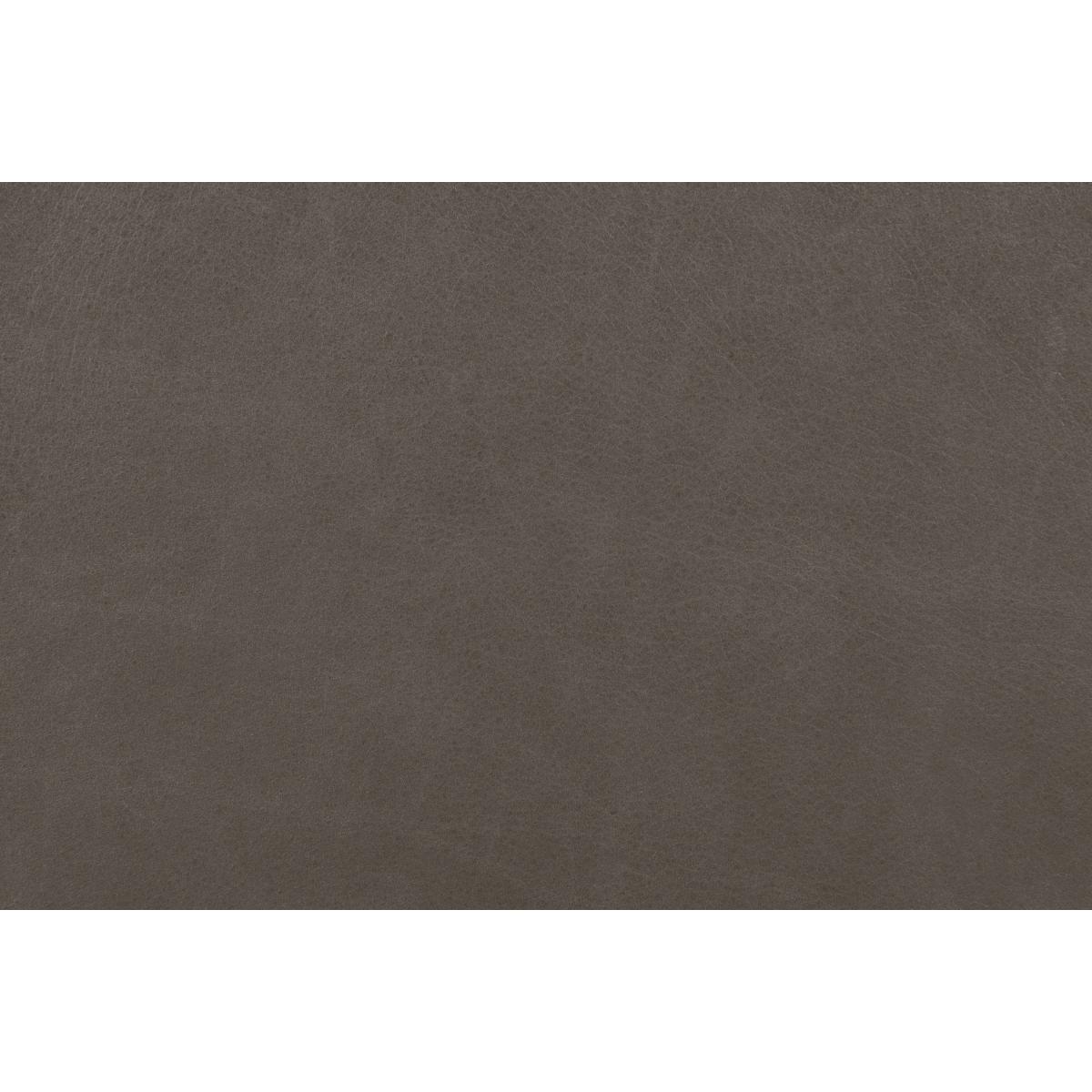 Luciano Left Hand Facing Corner Sofa, Texas Grey Leather – image 8